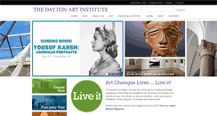 Desktop Screenshot of daytonartinstitute.org